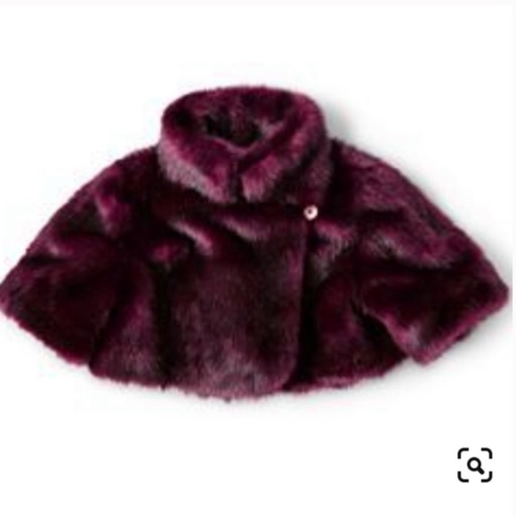Baker by Ted Baker Faux Fur Shawl Infant Size 6-12 months - Picture 1 of 15